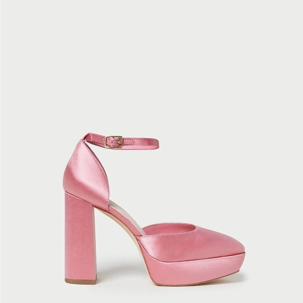 Loeffler Randall Selina Platform Heels Bubblegum Pink size 7 new with box